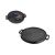 Vaggan Cast Iron Grill Pan, 30x2 cm, Black 60441567