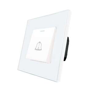 LUXION Csengőgomb - Mechanikus - Üveg Keret