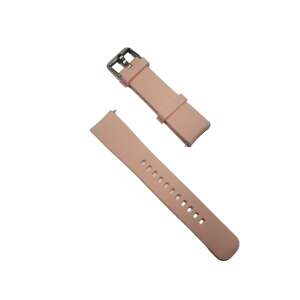 Pasek silikonowy do Samsung Galaxy Watch 4, różowy w paski - Samsung Pasek do inteligentnego zegarka