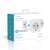 Nedis SmartLife Wi-Fi Smart Plug with power monitor, 3 pack, white, works with Amazon Alexa and Google Home