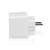Nedis SmartLife Smart Plug with power monitor, white, side view