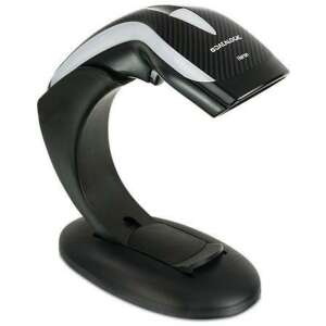 Scanner de coduri de bare Datalogic Heron HD3130 1D CCD cu stand, negru - Datalogic