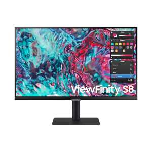 Samsung ViewFinity S80TB 27 inch 4K Ultra HD monitor, black - Monitor
