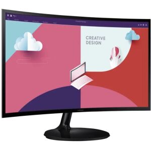 Извит монитор Samsung 27 инча за творчески дизайн - Монитор