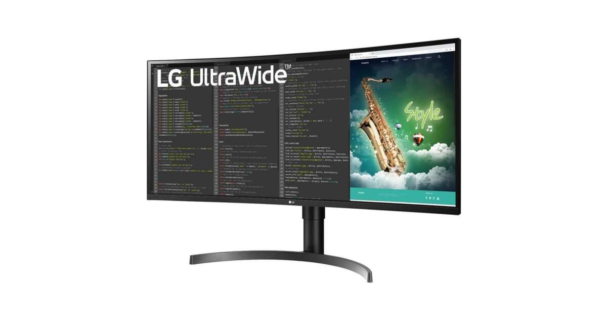 LG 35WN75CP-B LED Display Monitor 88,9 Cm (35) 3440 X 1440 Px UltraWide ...