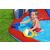 Child playing in Bestway Spider-Man inflatable pool with water slide