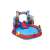 Bestway Marvel Spider-Man inflatable play center with slide, pool, and toys