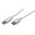 LogiLink USB 2.0 cable, USB-A/M to USB-A/F, gray, 2 m
