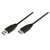 LogiLink USB 3.0 extension cable, Type A to Type A, black, 2 meters