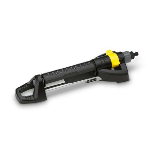 Kärcher OS 5320 S rectangular sprinkler, black and yellow, for watering medium and large areas