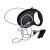 Flexi Smycz automatyczna Black Design XS linka 3 m kol. czarny 74100528
