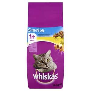 Whiskas Sterile Adult Trockenfutter für kastrierte Katzen, 14kg Beutel - Whiskas