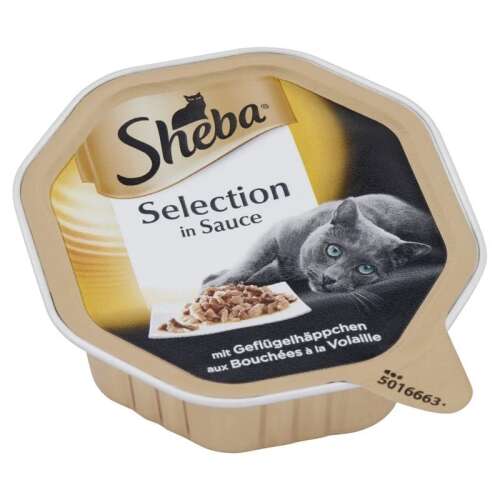 Sheba Selection in Sauce nedves macskaeledel baromfival - Sheba