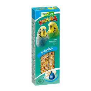 Nestor Kolba Stick jód és kagylóhéjjal hullámospapagájnak, 2 db, 85g - Madáreleség