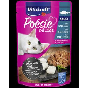 Vitakraft Poésie Délice Dorsz Karma dla Kota w Sosie, 85g - Karma dla kotów