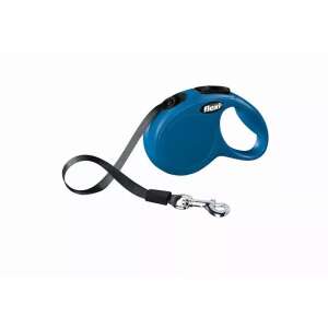Flexi New Classic XS automatische Hundeleine, blau, 3 Meter, für Hunde bis 12 kg - Viehzucht