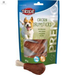 Trixie Premio Chicken Drumsticks recompensă pentru câini cu os, 95g - Trixie Momeală pentru recompensarea câinilor