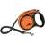 Flexi Xtreme S Hunde-Rollleine, orange, 5 Meter, bis 20 kg