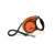 Flexi Xtreme S Hunde-Rollleine, orange, 5 Meter, bis 20 kg