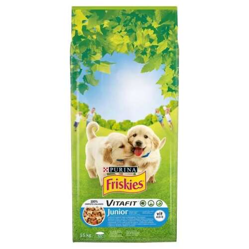 Purina Friskies Junior Száraz Kutyaeledel - 15 kg