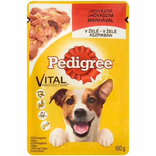 Pedigree Marhahúsos Kutyaeledel Aszpikban - 100g 166598872 - Állattartás