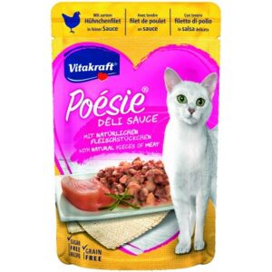 Vitakraft Poésie Deli Sauce Kurczak Karma dla Kota w Saszetce, 85g - Karma dla kotów