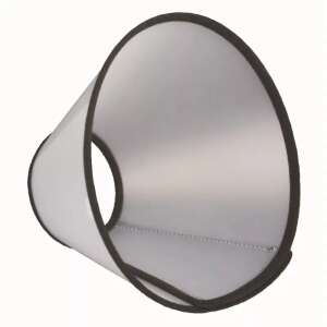 Guler de protecție Trixie pentru câini, mărime M, 36-43cm/18cm, reglabil, margine moale, pentru vindecarea rănilor - Trixie