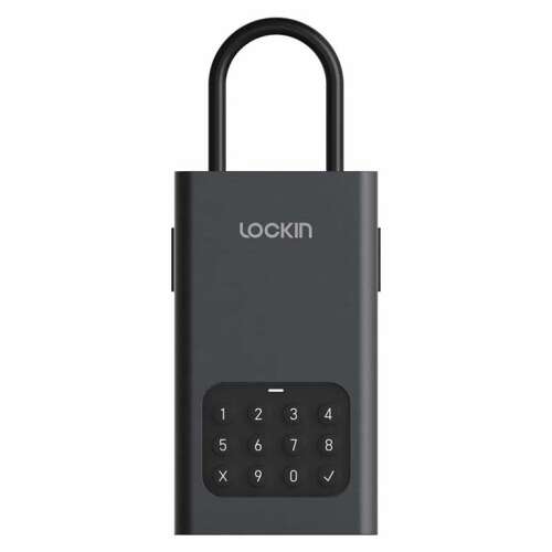 Lockin L1 smart key safe with keypad, black