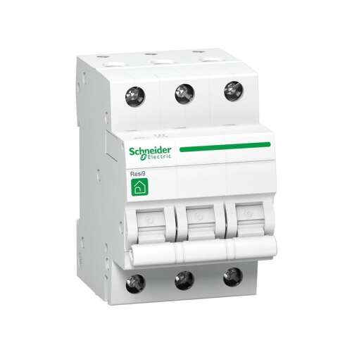 Schneider Electric Resi9 16A 3-poliger Leitungsschutzschalter, 4,5kA, C-Kennlinie
