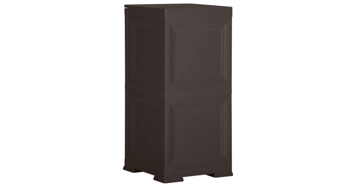 vidaXL - Schoenenkast - 60x28x90 - cm - stof - crèmekleurig