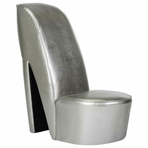 Magas Sarkú Cipő Fotel - Ezüst - 85,5 cm 173887342 - Fotel