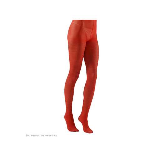 Rote Glitzerstrumpfhose, 40 Denier, Einheitsgröße