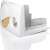 Gorenje R401W electric slicer, white, with sliced bread