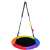 Funfit Garden Regenbogen-Nestschaukel, 100cm Durchmesser, an einem Ast hängend