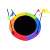 Funfit Garden Rainbow Nest Swing, 100cm diameter, top view