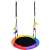 Funfit Garden Rainbow Nest Swing, 100cm diameter, hanging from a tree branch