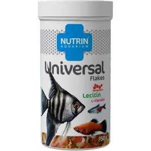 Nutrin Aquarium Universal Halpehely - Angyalhal, Kardfogú és Több Fajta Halnak - 50g