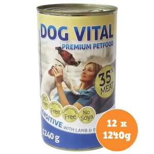 Dog Vital Sensitive konzerv bárány, rizs 12x1240g 88870632 - Állattartás