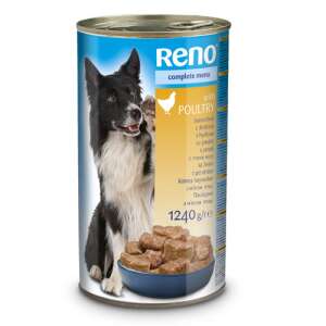 Reno hrană completă pentru câini cu carne de pasăre, conservă de 1240g - Hrane pentru câini