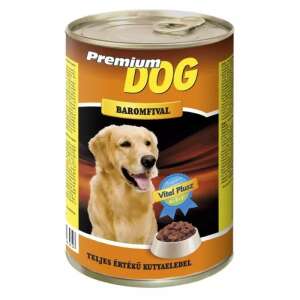 Premium Dog Baromfi Konzerv - Teljes Értékű - 1240g