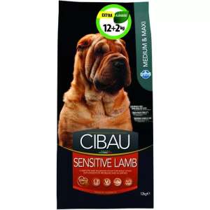 Cibau Sensitive Lamb Medium/Maxi 12+2kg Promo 75710805 Kutyaeledel
