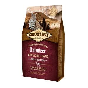 Carnilove Cat Grain Free Renifer Adult Energy & Outdoor 2kg 102468183 - Karma dla kotów