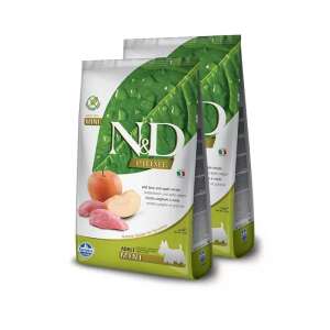 N&D Prime Vaddisznó & Alma Felnőtt Mini Száraz Kutyaeledel 2x2.5kg - N&D