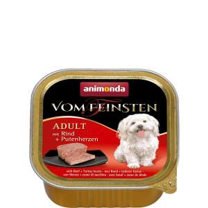 Animonda Vom Feinsten Felnőtt Kutya Nedves Táp - Marha & Pulykaszív - 150g