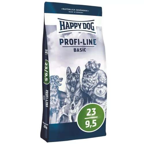 Happy Dog Profi-Line Basic száraz kutyaeledel, 20kg-os zsák - Happy Dog