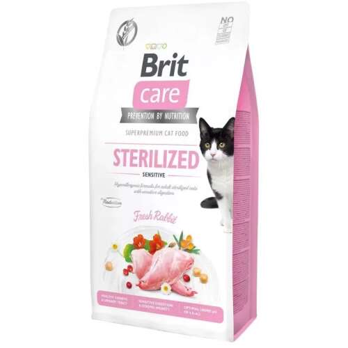 Brit Care Cat Grain Free Sterilized Sensitive Królik Karma dla kotów 7kg