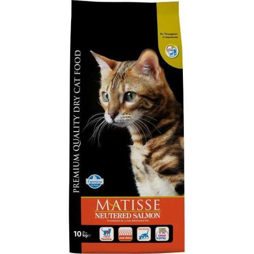 Matisse ivartalanított szalmon száraz macskaeledel, 10kg-os csomag - Macskaeledel