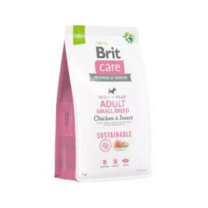 Brit Care Dog Sustainable Adult Small Breed Chicken & Insect kutyatáp 7kg 74576132 