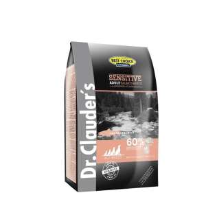 Dr.Clauder's Sensitive Adult Salmon & Rice száraz kutyaeledel, 4kg-os csomag - Dr. Clauder's