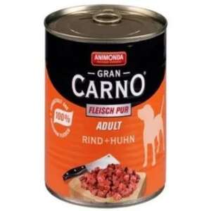 Animonda GranCarno Adult marha és csirke nedves kutyaeledel, 400g-os doboz - Animonda